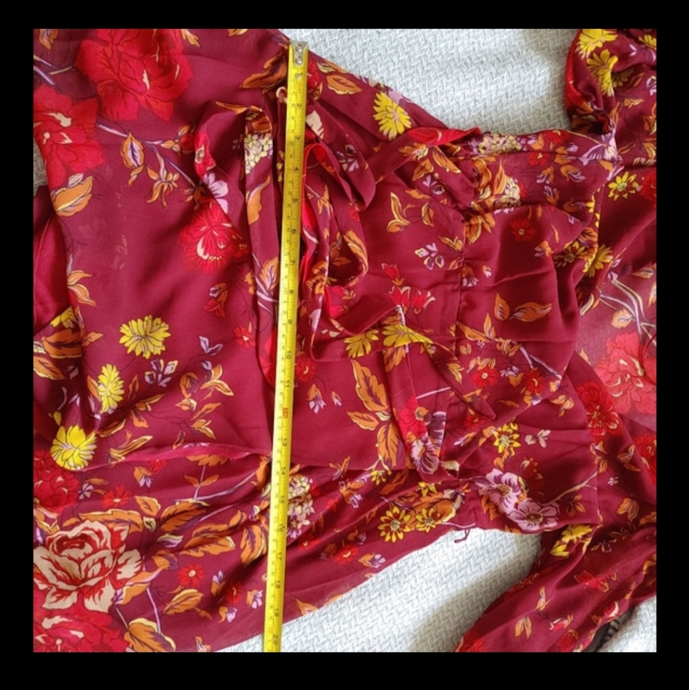 SOLD Willow & Clay wrap dress - Picture 9 of 13